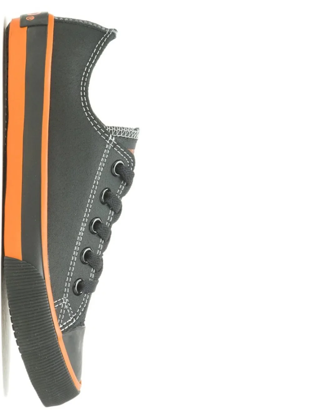Harley-Davidson Women's Zia 2-Inch Leather Low-Cut Sneakers, Black D83816 (10M)